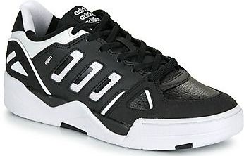 Adidas Midcity Low Schoenen - Zwart - Synthetisch Leer en Suède