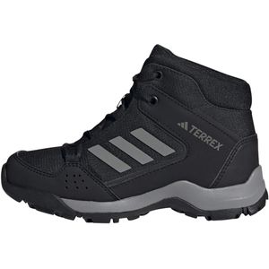 adidas Terrex Hyperhiker Mid Hiking uniseks-kind Sneakers, Core Black/Grey Three/Core Black, 33.5 EU