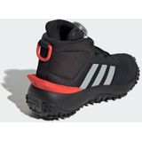 adidas Uniseks-Kind Fortatrail Shoes Kids, Core Black/Silver/Red, 38 2/3 EU