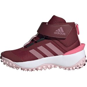 adidas Fortatrail EL K Lage schoenen voor kinderen, uniseks, Shadow Red Wonder Orchid Clear Pink, 33.5 EU
