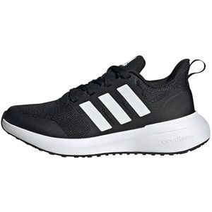 adidas Fortarun 2.0 Cloudfoam Lace uniseks-kind Sneaker, core black/ftwr white/core black, 36 EU