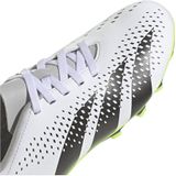 Adidas Performance Predator Accuracy.4 FxG Jr. Voetbalschoenen Wit/Zwart/Geel