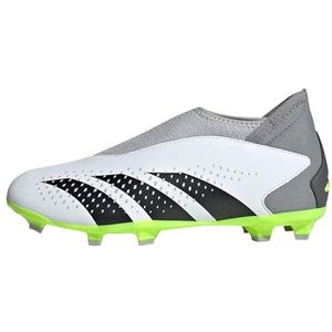 adidas Performance Predator Accuracy.3 Veterloze Firm Ground Voetbalschoenen - Kinderen - Wit- 28 1/2