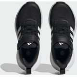 adidas Unisex Fortarun 2.0 Cloudfoam Elastic Lace Top Strap Shoes-Low (Non Football), Core Black Ftwr White Core Black, 30 EU