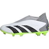 adidas Performance Predator Accuracy.3 Laceless Firm Ground Boots - Kinderen - Wit- 28