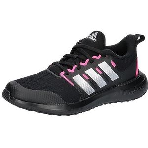 adidas FortaRun 2.0 Sneakers uniseks-kind, Core Black/Silver Met./Lucid Pink, 29 EU