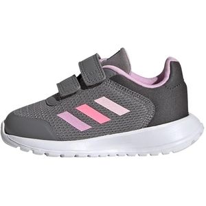 adidas Tensaur Run Sneakers uniseks-baby, grijs - roze, 20 EU