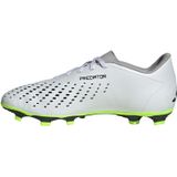 adidas - Predator Accuracy.4 FxG - Witte Voetbalschoenen - 45 1/3