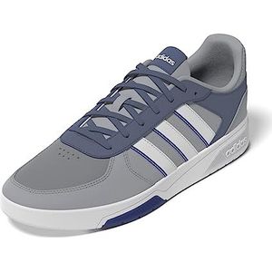 adidas Courtbeat Sneakers voor heren, Halo Zilver Ftwr Wit Crew Blauw, 39 1/3 EU