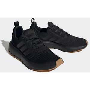 adidas Swift Run 23 Hardloopschoenen voor heren, zwart/zwart/GUM3, 40 EU, Negbás Negbás Gum3