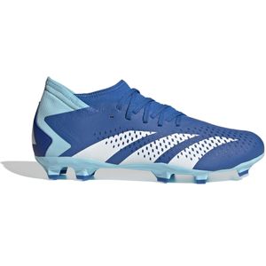 adidas PREDATOR ACCURACY.3 FG,CBLACK/FTWWH für Herren, blau, Gr. 42 ⅔ EU / 8,5 UK