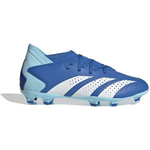 adidas Predator Accuracy.3 Gras Voetbalschoenen (FG) Kids Blauw Lichtblauw Wit