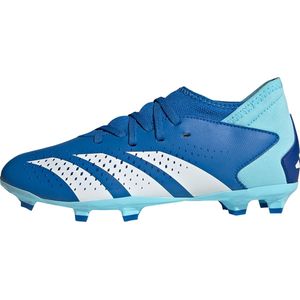 Adidas predator accuracy.3 fg jr. In de kleur blauw.