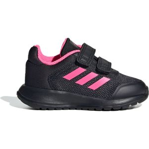 adidas Uniseks kinderen Tensaur Run 2.0 schoenen laag, Core Black Lucid Pink Core Black, 26.5 EU