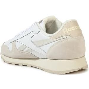 Reebok Klassieke leren sneaker voor dames, Ftwr Wit Krijt Stucwerk, 44.5 EU