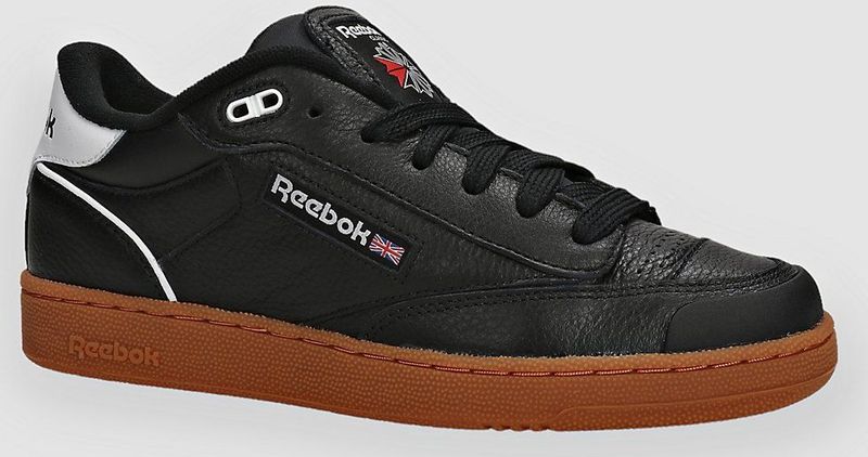 Reebok - Lage Sneakers - Zwart - Leer