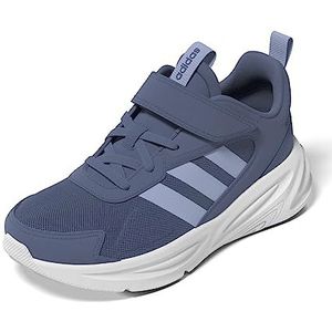 adidas Ozelle Running Lifestyle Elastic Lace with Top Strap uniseks-kind Hardloopschoenen, Crew Blue/Blue Dawn/Ftwr White, 39 1/3 EU
