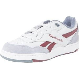Reebok - BB 4000 II - Trainers - Krijtgrijs - Wit - Bordeaux