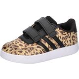 adidas Breaknet 2.0 Sneaker uniseks-baby, core black/core black/pulse lime, 23.5 EU