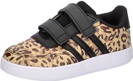 adidas Breaknet 2.0 Sneaker uniseks-baby, core black/core black/pulse lime, 23.5 EU