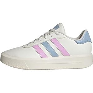 adidas Court Platform dames Sportschoenen, off white/bliss lilac/wonder blue, 40 EU