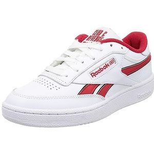 Men's Reebok Classics Club C Revenge Trainers In White Red - Maat 35