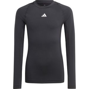 adidas - Techfit - Ondershirt - Zwart - Katoen/Gerecycled Polyester