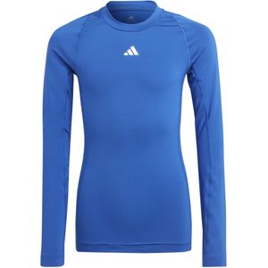 adidas - Techfit - Ondershirt - Blauw - Lange Mouwen - Kids