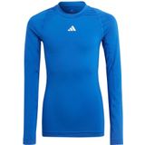 adidas Techfit Ondershirt - Blauw - Katoen/Gerecycled Polyester