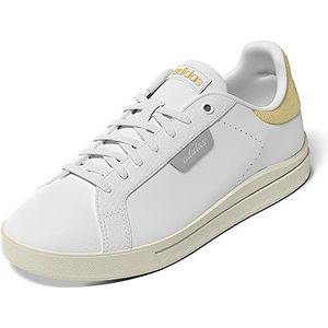 adidas Court Silk Sneakers dames, ftwr white/ftwr white/almost yellow, 36 EU