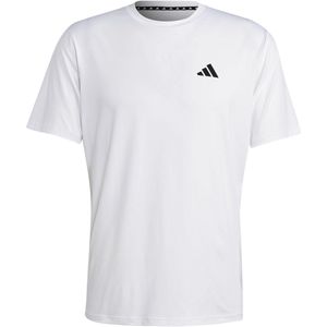 Adidas - Essentials Stretch T-shirt - Korte Mouwen - Zwart - Gerecycled Materiaal