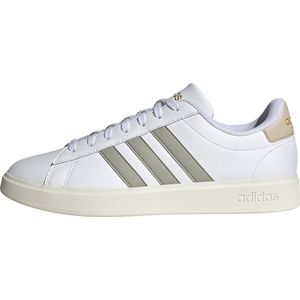 adidas Sportswear Grand Court Cloudfoam Comfort Schoenen - Heren - Wit- 45 1/3