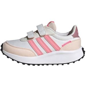 adidas Run 70s Sneakers uniseks-kind, Ftwr White/Bliss Pink/Lucid Pink Strap, 39 1/3 EU