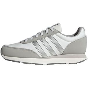 adidas Dames Run 60s 3.0 hardloopschoenen, Crystal White/Matte Silver/Grey Two