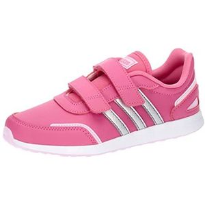 adidas VS Switch 3 Lifestyle Running Hook And Loop Strap Schoenen, uniseks, Pulse Magenta Silver Met Orchid Fusion, 30.5 EU