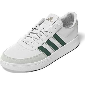 adidas Breaknet 2.0 Shoes Sneakers heren, ftwr white/collegiate green/wonder silver, 44 2/3 EU