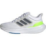 adidas EQ23 Run Sneaker, FTWR Wit/Core Zwart/Lucid Citroen, 6 UK, Ftwr Witte Kern Zwarte Lucide Citroen, 39 1/3 EU