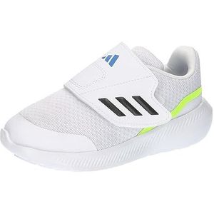 adidas RunFalcon 3.0 Hook-and-Loop Sneakers uniseks-baby, Ftwr White/Core Black/Bright Royal, 26 EU