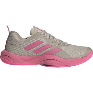 adidas Rapidmove Trainer W, Lage schoenen voor dames (niet voetbal), Wonder Beige Wonder Beige Pink Fusion, 40.5 EU
