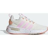 adidas - RACER TR23 - Sneakers - Wit/Oranje/Fuchsia - Textiel/Polyester