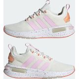 adidas - RACER TR23 - Sneakers - Wit/Oranje/Fuchsia - Textiel/Polyester