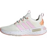 adidas - RACER TR23 - Sneakers - Wit/Oranje/Fuchsia - Textiel/Polyester