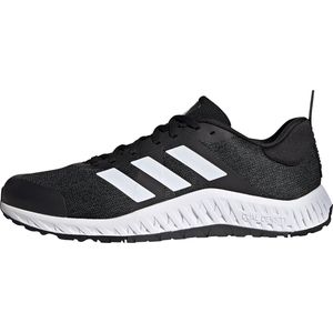 adidas Everyset Trainer, Shoes-Low (Non Football) unisex volwassenen, Core Black/Ftwr White/Ftwr White, 47 1/3 EU, Core Black Ftwr White Ftwr White