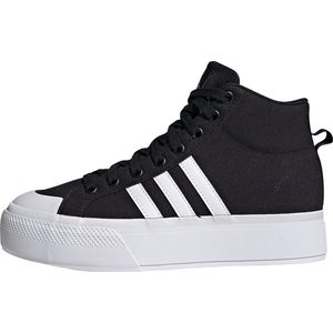 adidas Dames Vada 2.0 Platform Mid Sneaker, Core Black Ftwr, 38 2/3 EU