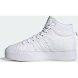 Adidas - Bravada 2.0 Mid Platform - Schoenen - Zwart - Canvas - Cloudfoam
