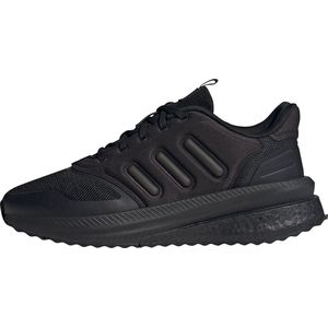 Adidas, Zwarte Sneakers met Rubberen Zool Zwart, Heren, Maat:43 1/3 EU