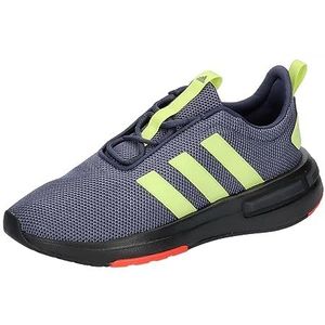 adidas Racer TR23 Sneaker uniseks-kind, Shadow Navy/Pulse Lime/Core Black, 38 EU