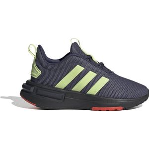 Adidas Sportswear Racer TR23 Sneakers Donkerblauw/Limegroen/Zwart