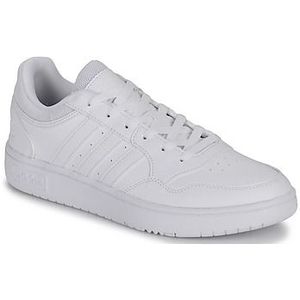 adidas Heren Hoops 3.0 Sneaker, FTWR Wit/FTWR Wit/Core Zwart, 12,5 UK, Ftwr White Ftwr Wit Core Zwart, 48 EU
