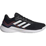 adidas Novaflight Volleybal heren Sneakers, core black/ftwr white/solar red, 43 1/3 EU
